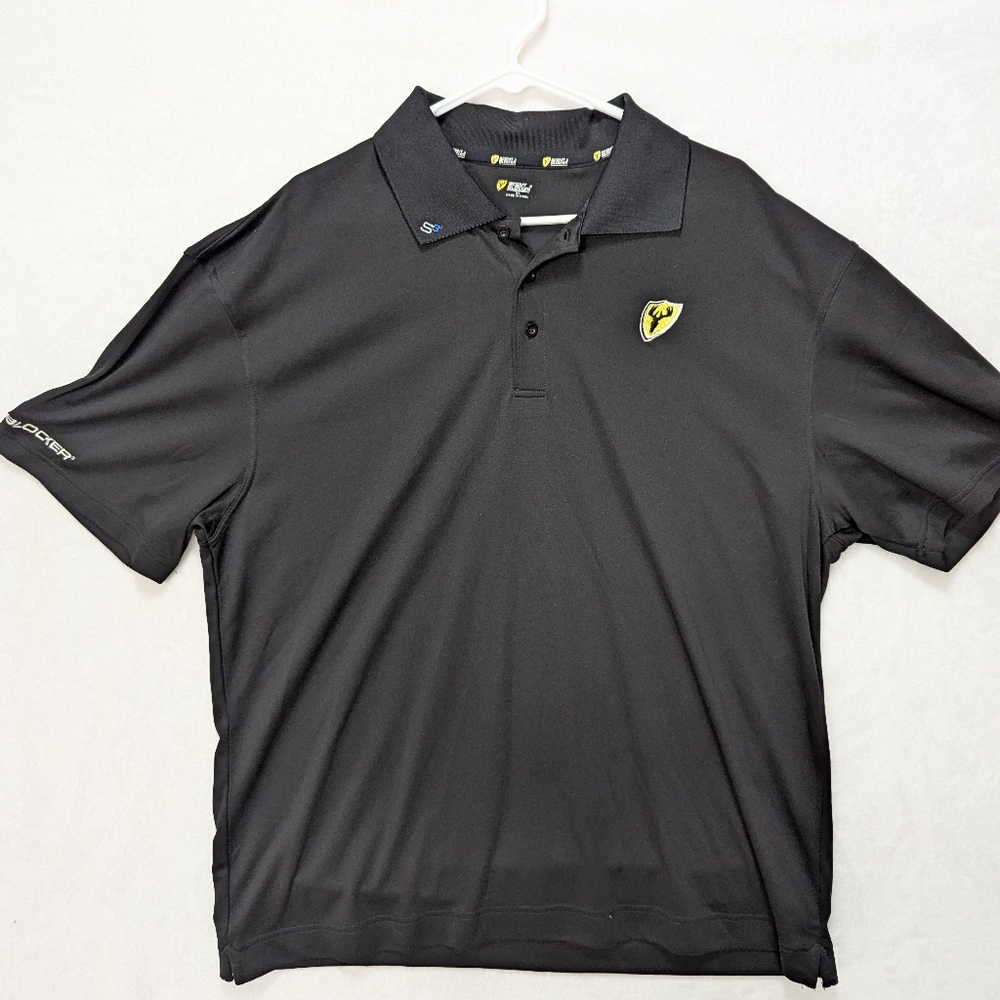 Scentblocker Black Polo Shirt for Men XL